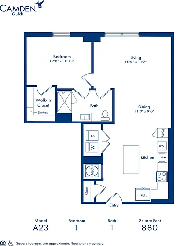 Floor plan A23