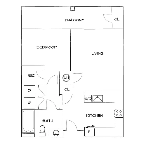Floor plan Design 1A Premier 2