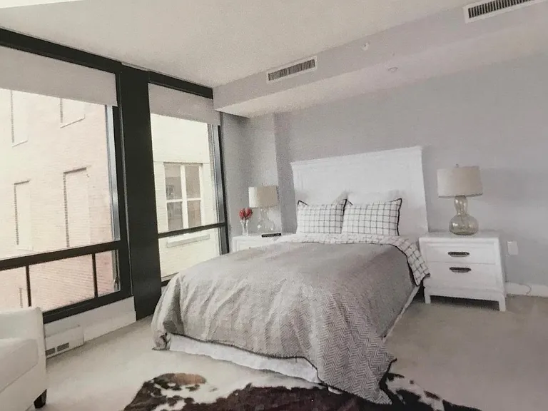 another view of the large master bedroom