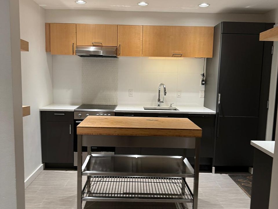 Kitchen with Center Island for Meal Prep