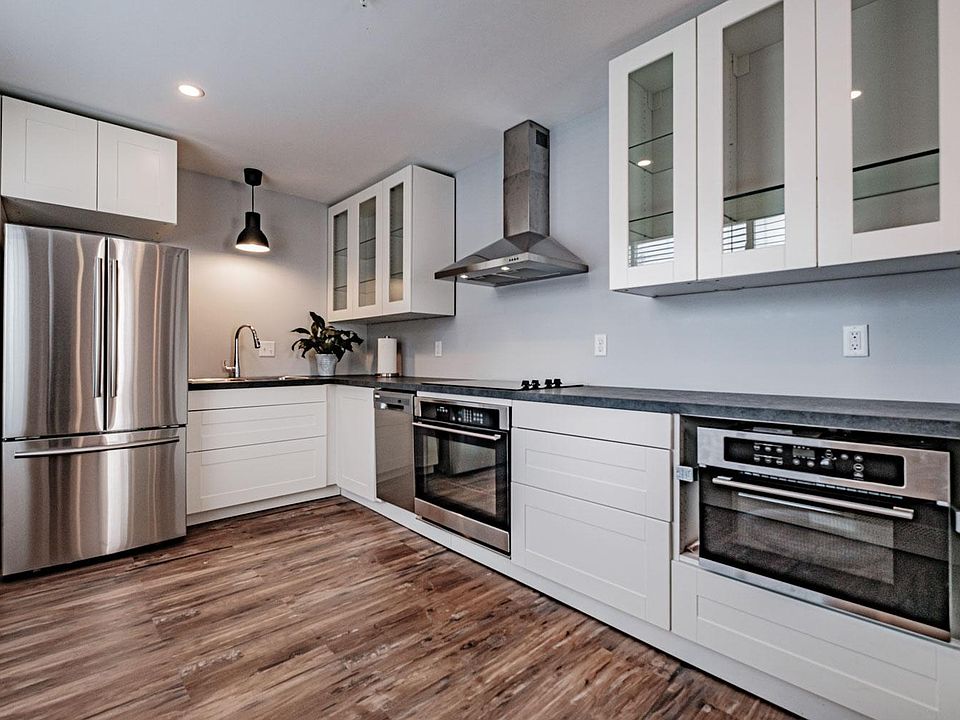 Modern, sunny kitchen with all new appliances