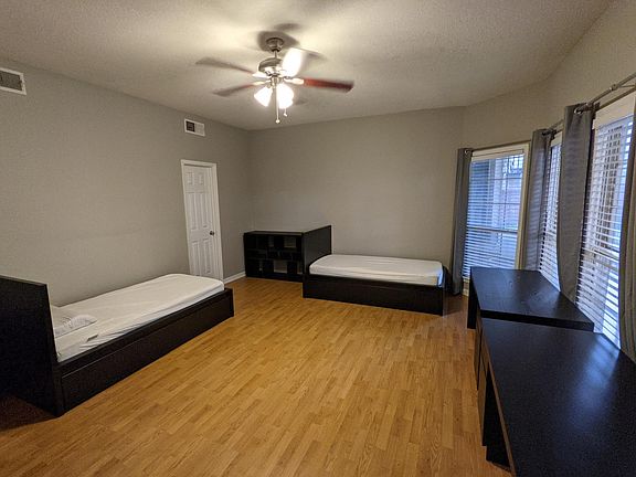 Large bedroom with attached bath