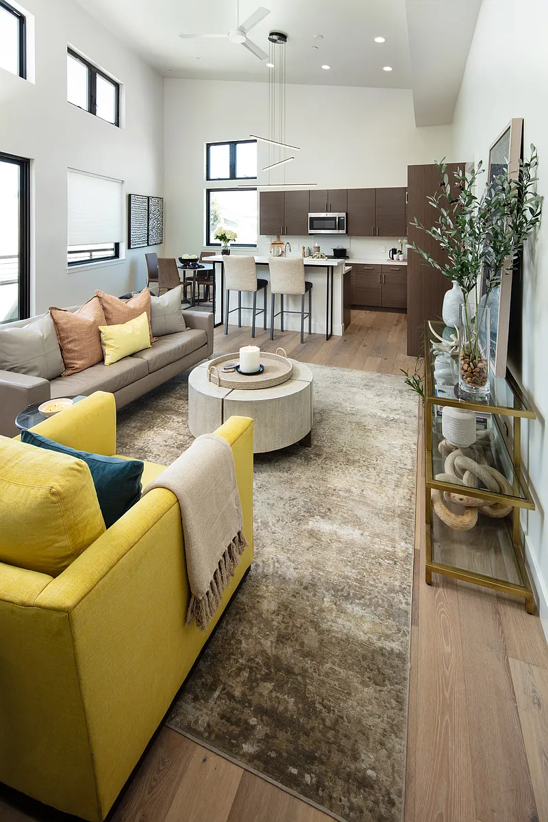 kitchen and living area - 245 Higuera St #210