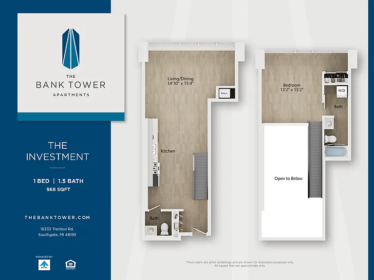 The Bank Tower Apartments — Photo 34
