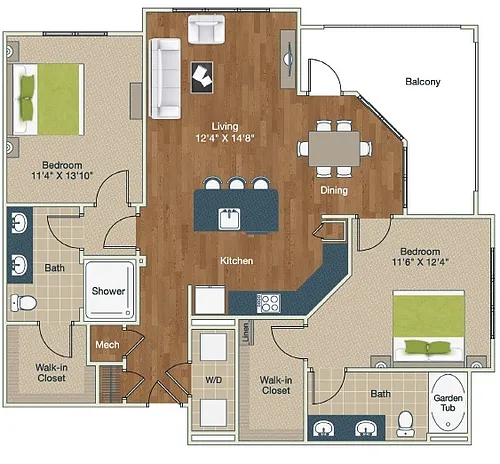 Floor plan B4