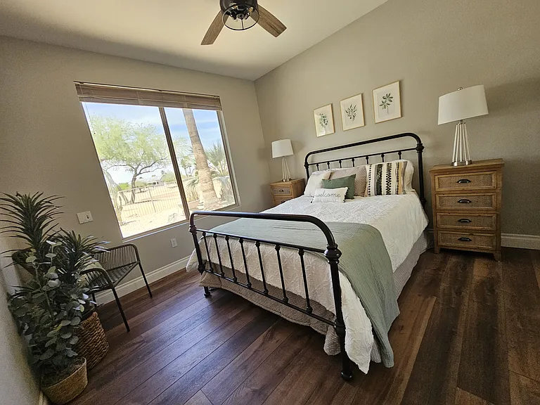Bedroom with Golf Course Views and