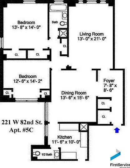2nd image of 2280 Broadway #15C