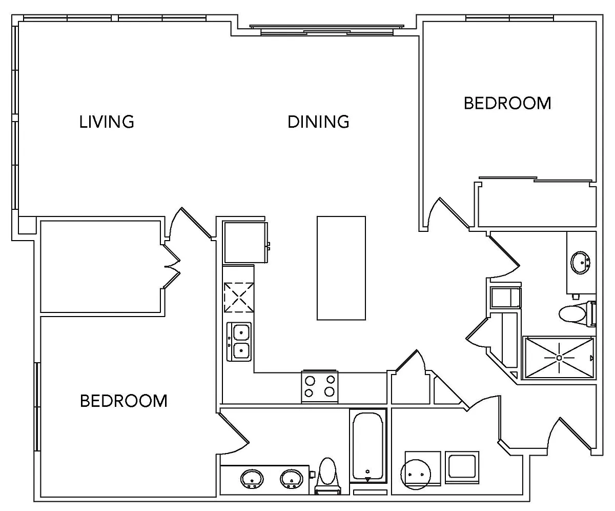 Floor plan B3