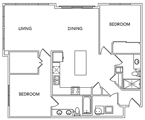 Floor plan B3