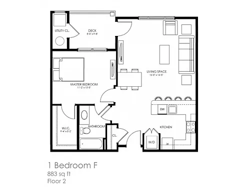 Floor plan 1F