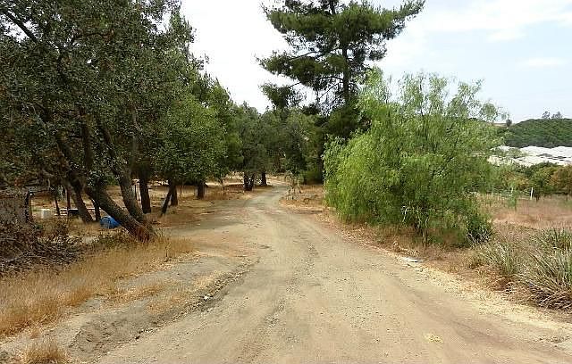 re-graded road