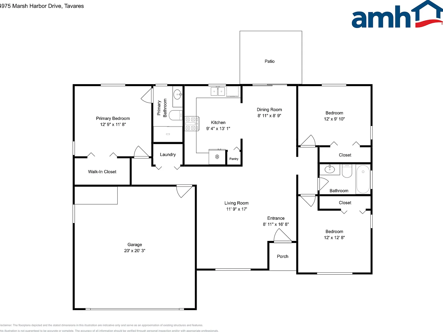 3 bed, 2.0 bath, 1282 sqft, $1,955 — Photo 2