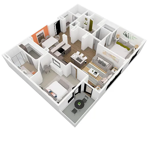 Floor plan B10