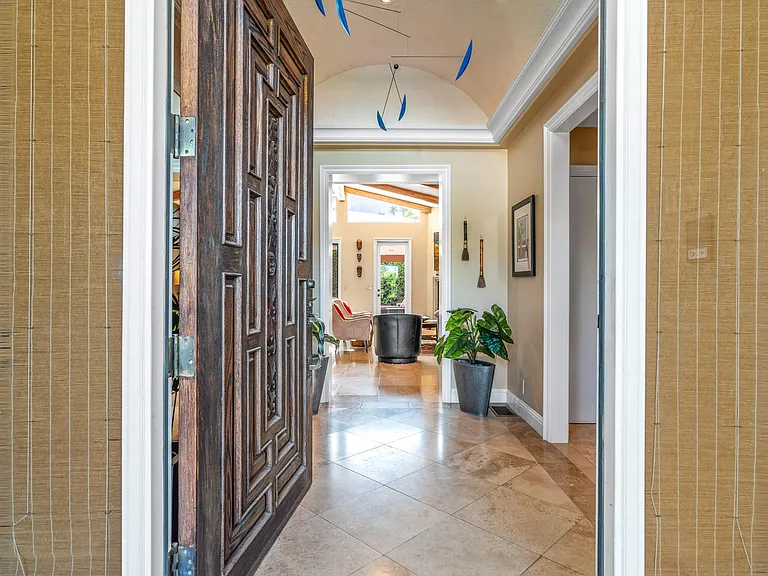 Entry to the great room.