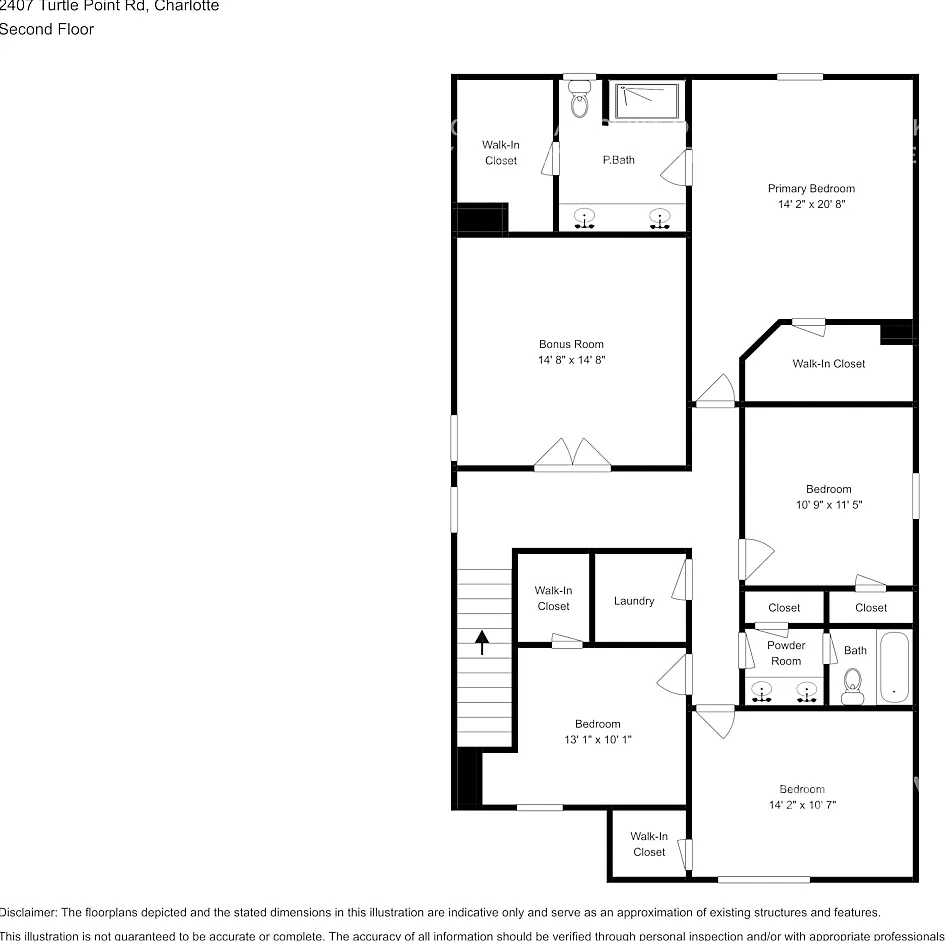 2407 Turtle Point Rd Charlotte, NC 28262 — Photo 3