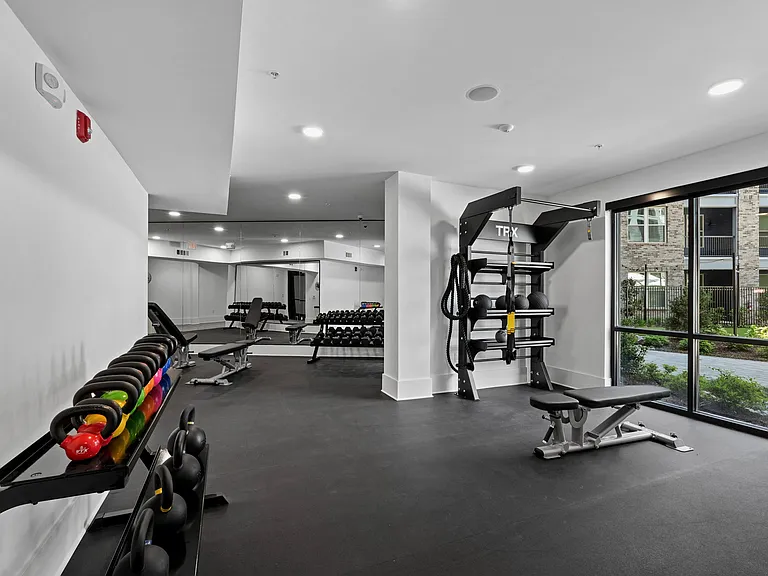 24 Hour Fitness Center with Free Weights
