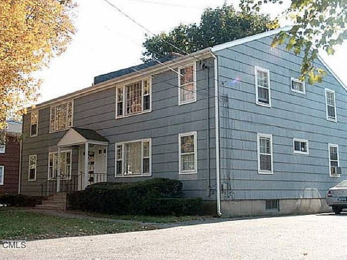 front of building