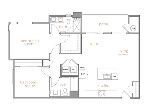 Floor plan B2