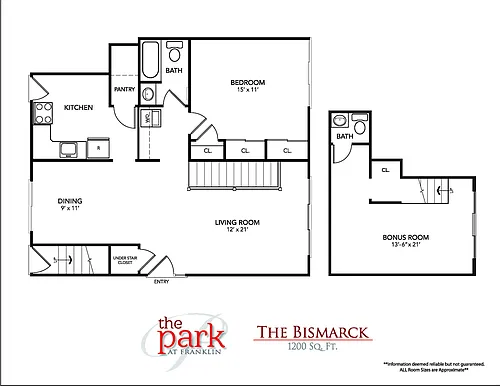 Floor plan The Bismarck