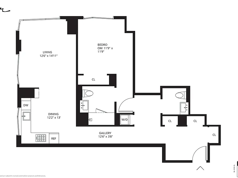 555 W 43rd St #2F — Photo 2