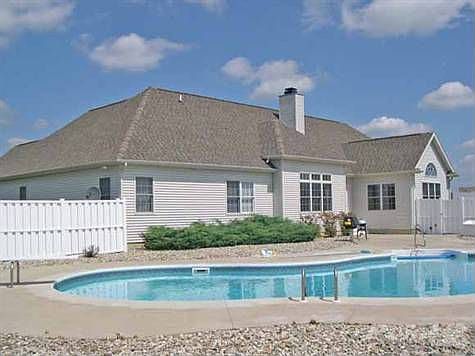 Back of Home-Built-in Pool