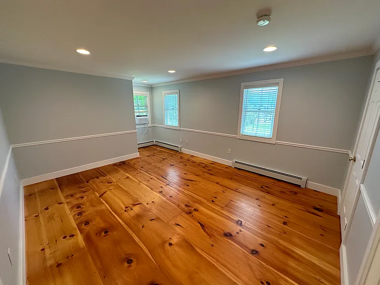 Second floor front room with walk-in closet