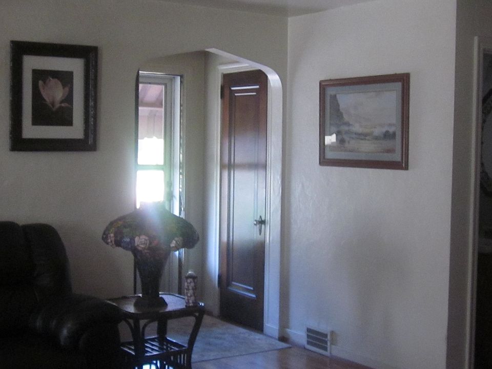 Entryway with coat closet