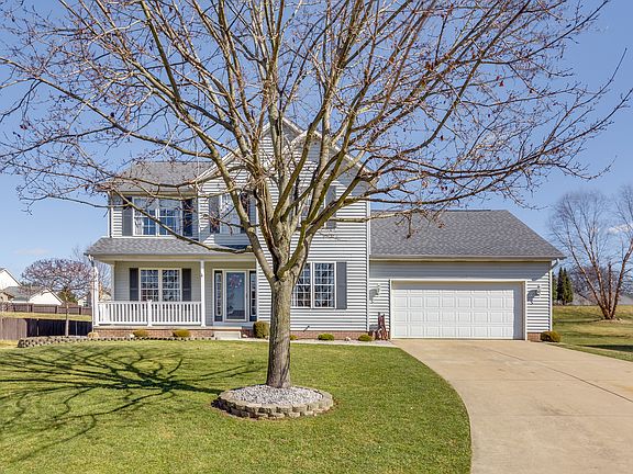 Welcoming front porch