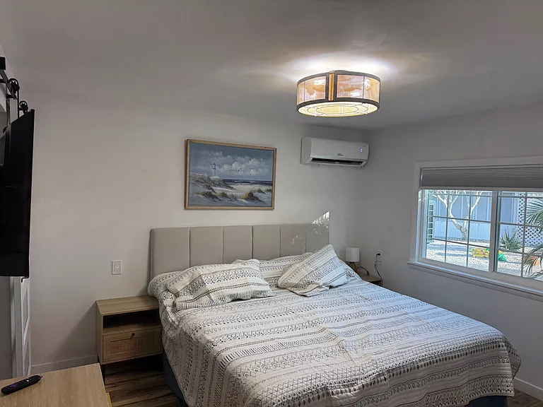 Master/bedroom. King bed.