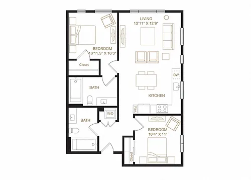 Floor plan Montclair
