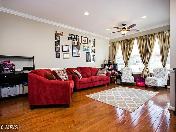 Living Room w/ wall of windows
