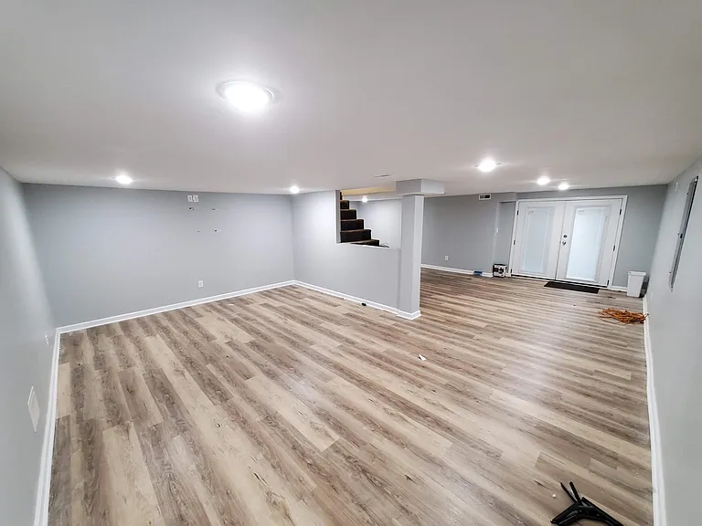 Basement living area