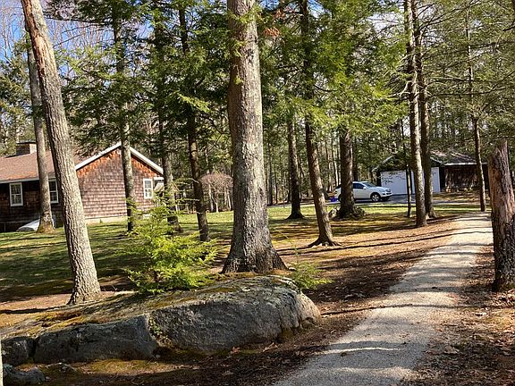 1/8 mile gravel path around the house for daily exercise.