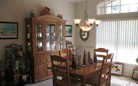 Formal dining room for entertaining