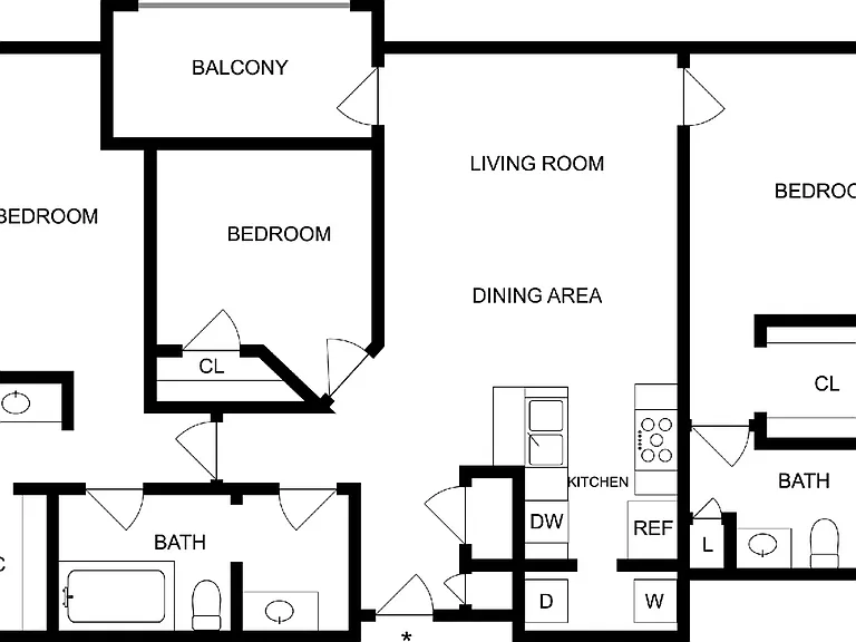 The Brooke - C1 Floor Plan The Brooke - C1 Floor Plan