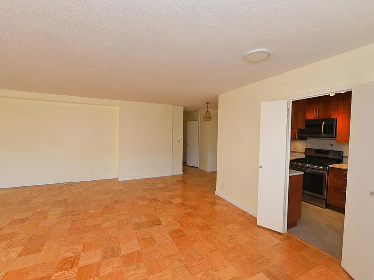 Living Room with kitchen entrance