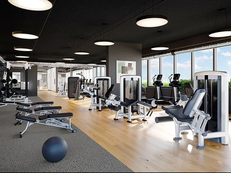 Fitness Center (Rendering)