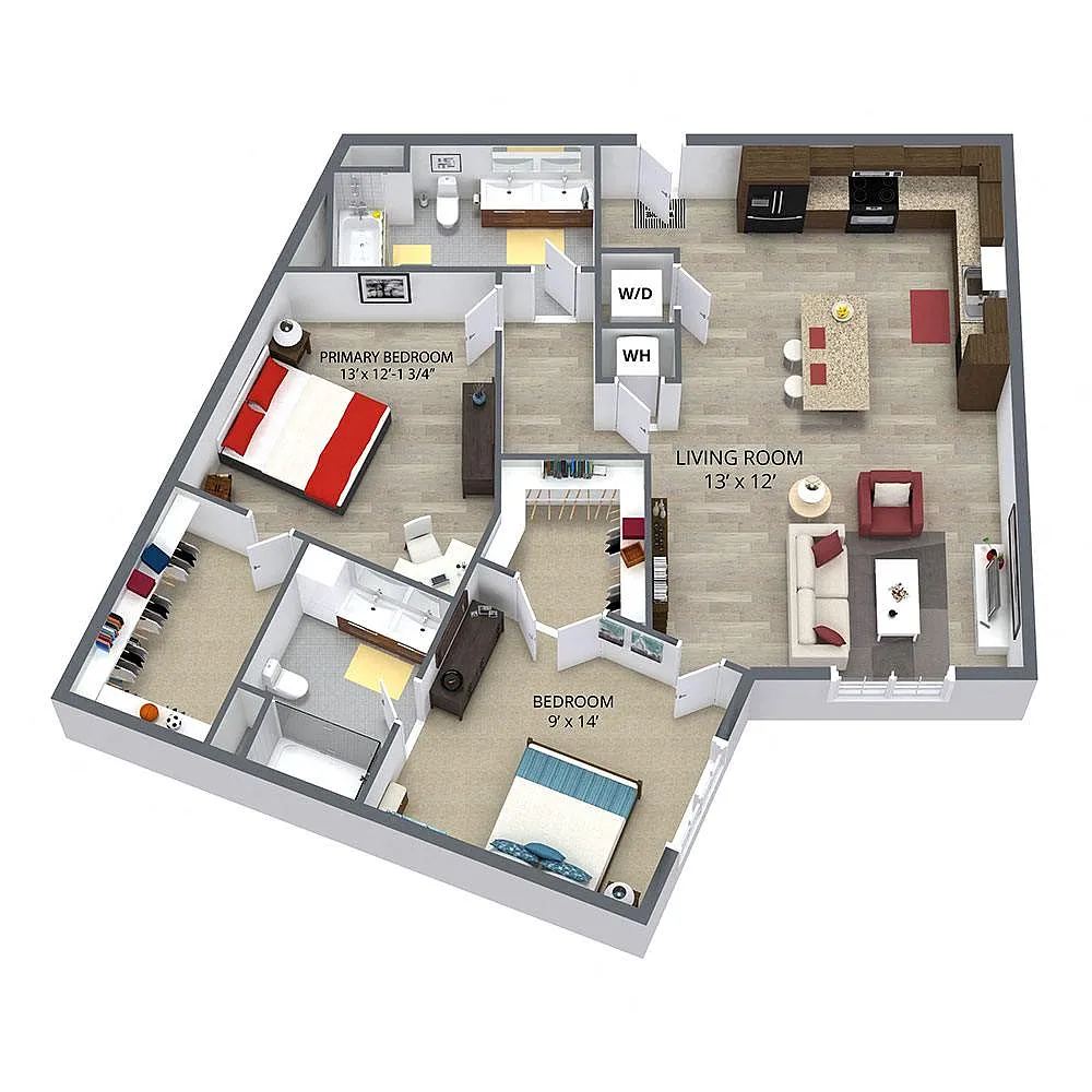 Floor plan The Birch