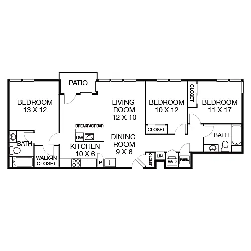 Floor plan AbbotKinney
