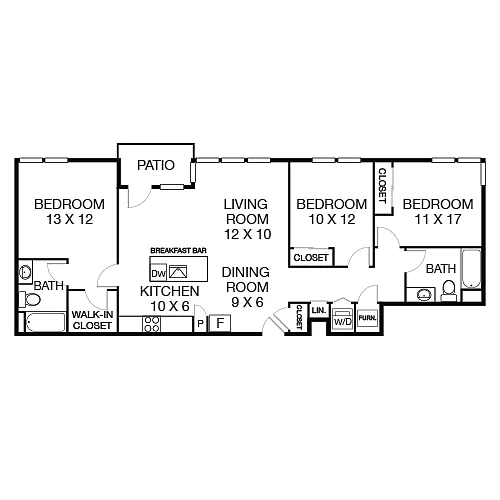 Floor plan AbbotKinney