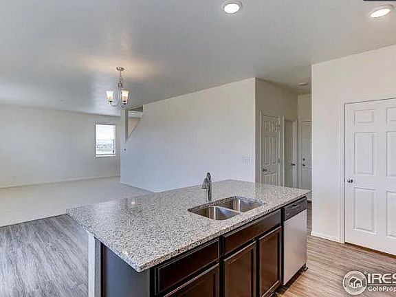 Kitchen and living room