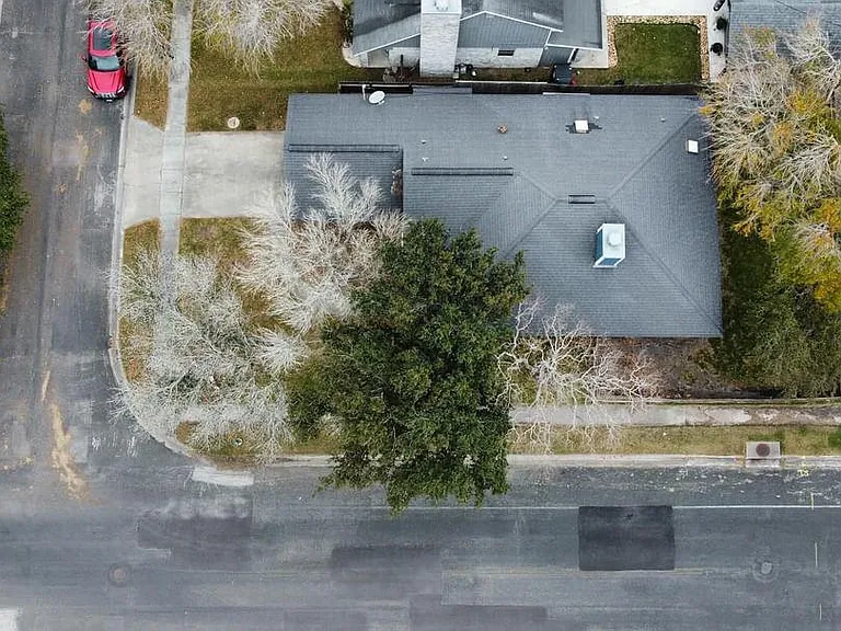 Drone Shot of House