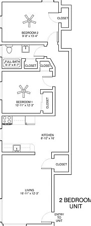 2x1 Floorplan 2x1 Floorplan