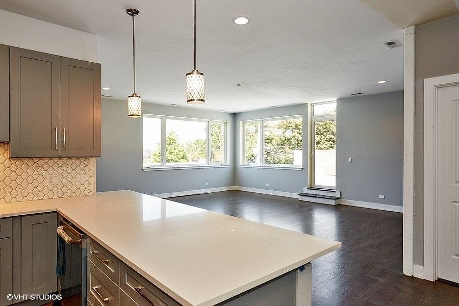 Huge living room with 800 Sq Ft private deck