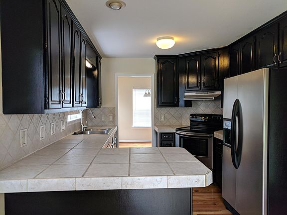 Kitchen from back door