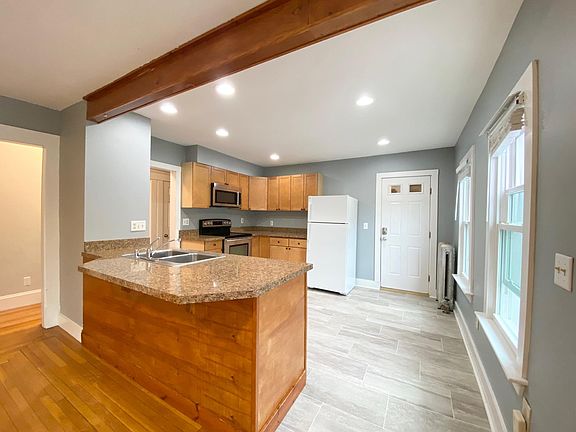 Kitchen from dining room