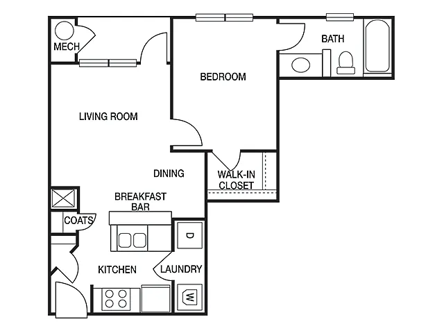 Floor plan Maple