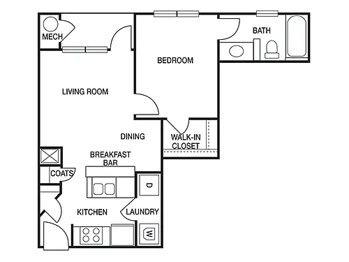 Floor plan Maple