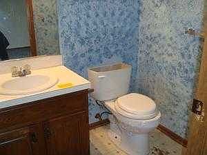 half bath lower