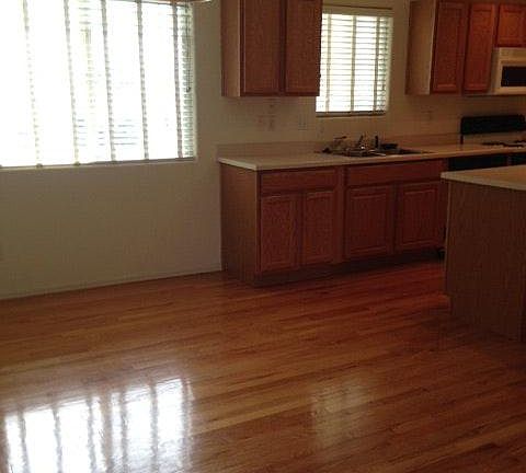 Kitchen view from living room
